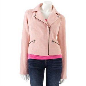 Candie's Pink Moto Jacket